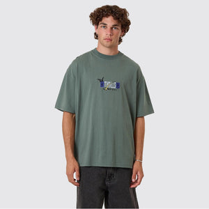THRILLS Serenity Affinity Box Fit Oversize Tee - Sea Pine