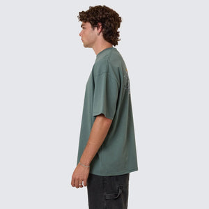 THRILLS Serenity Affinity Box Fit Oversize Tee - Sea Pine