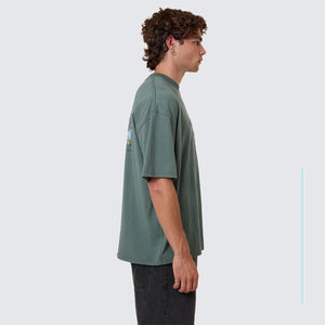 THRILLS Serenity Affinity Box Fit Oversize Tee - Sea Pine