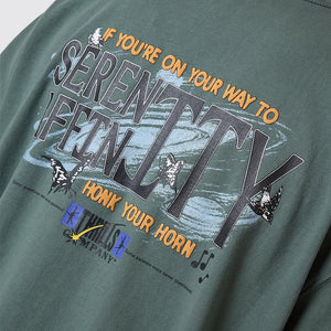 THRILLS Serenity Affinity Box Fit Oversize Tee - Sea Pine
