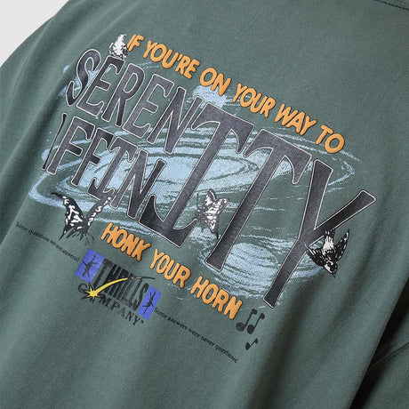 THRILLS Serenity Affinity Box Fit Oversize Tee - Sea Pine