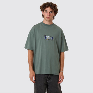 THRILLS Serenity Affinity Box Fit Oversize Tee - Sea Pine