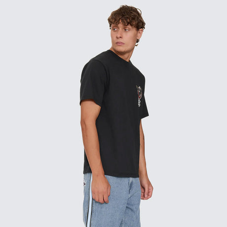 THRILLS Servicing South Of Paradise Merch Tee - Washed Black