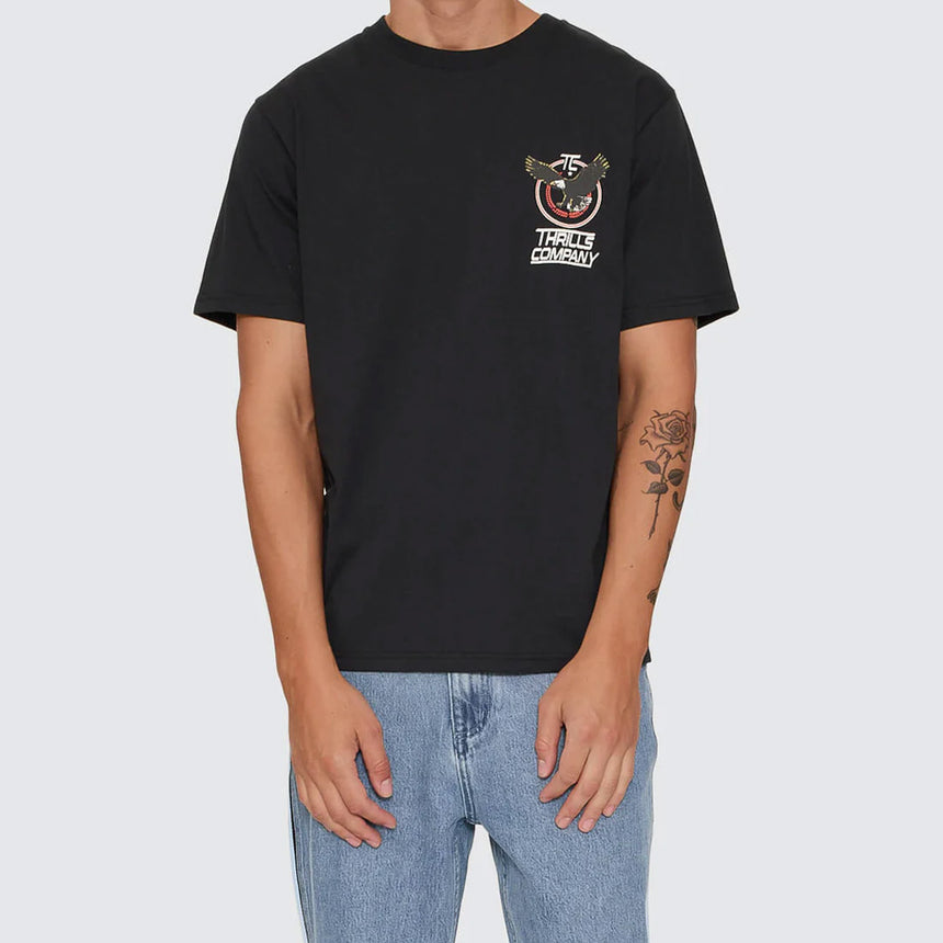 THRILLS Servicing South Of Paradise Merch Tee - Washed Black
