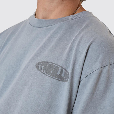 THRILLS Shadowless Oversize Fit Tee - Smog