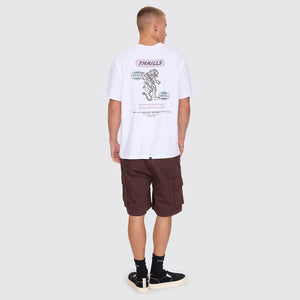 THRILLS Slacker Union Cargo Short - Postal Brown