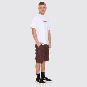 THRILLS Slacker Union Cargo Short - Postal Brown