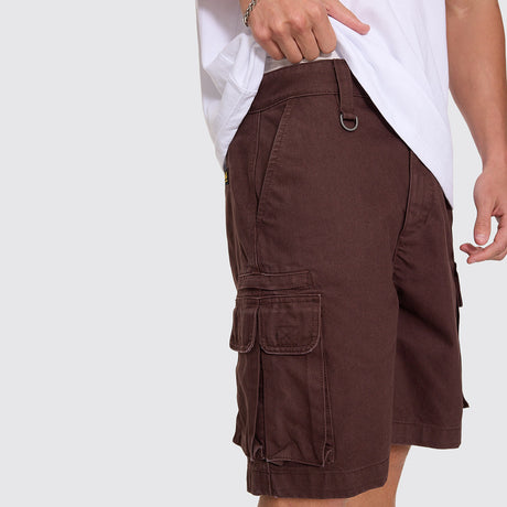 THRILLS Slacker Union Cargo Short - Postal Brown
