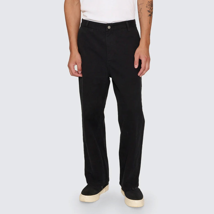 THRILLS Stagger Big Slacker Cropped Pant - Black
