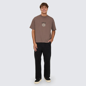 THRILLS Stagger Big Slacker Cropped Pant - Black