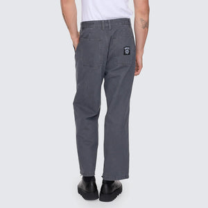 THRILLS Stagger Big Slacker Cropped Pant - Dark Charcoal