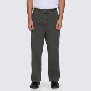 THRILLS Stagger Big Slacker Cropped Pant - Oil Green