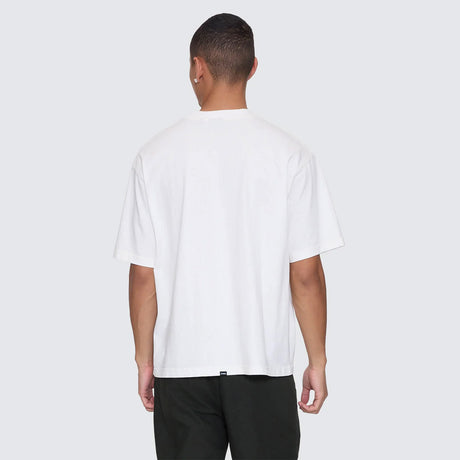 THRILLS Stagger Box Fit Oversize Cropped Tee - Snow White