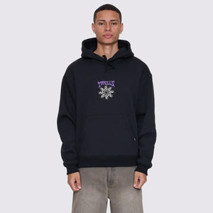 THRILLS Stagger Slouch Pull On Cropped Hood - Petrol