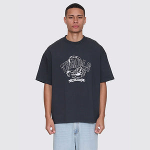 THRILLS Sting Of Defeat Baggy Fit Oversize Tee - Carbon