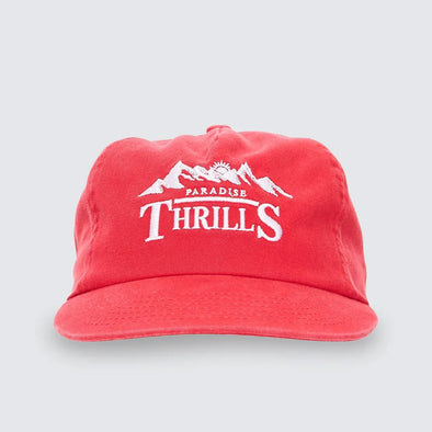 THRILLS Touch The Sky 5 Panel Cap - Racing Red
