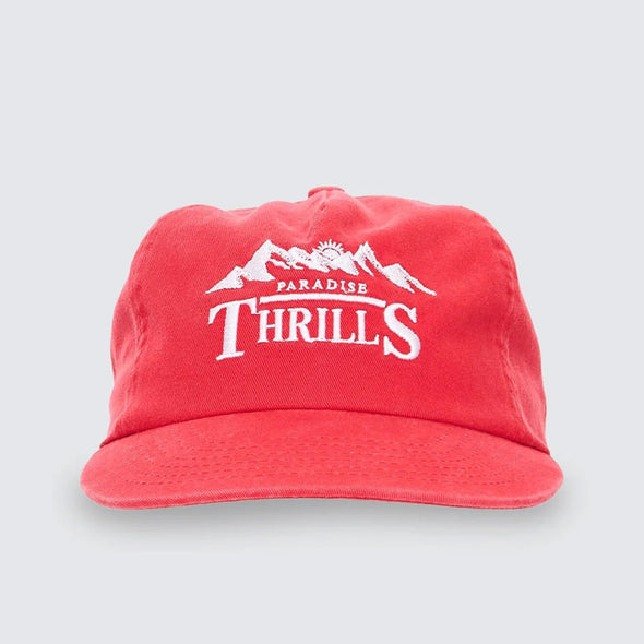 THRILLS Touch The Sky 5 Panel Cap - Racing Red