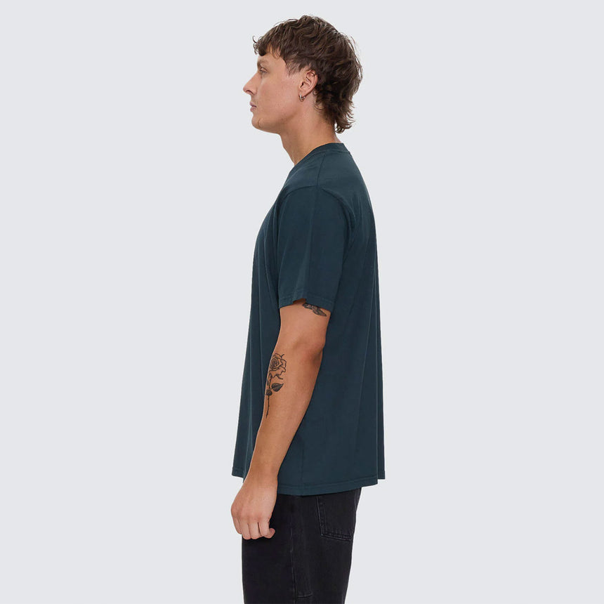 THRILLS Track Record Merch Fit Tee - Jasper Green