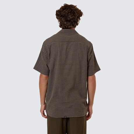 THRILLS Unfiltered Bowling Shirt - Tarmac