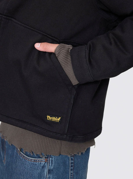 THRILLS Union Jacket - Pirate Black