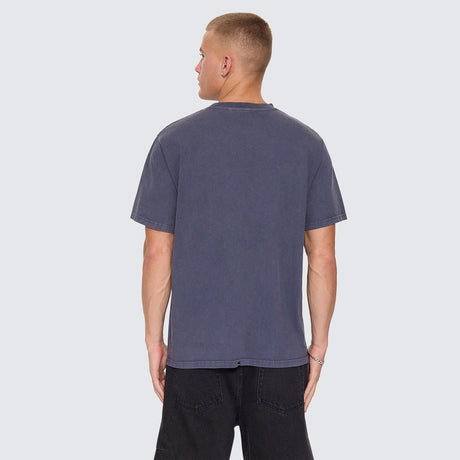THRILLS Web Of Deceit Embroidered Merch Fit Tee - Griffin Navy