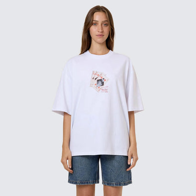 THRILLS Women's Appreciation Oversize Tee - White