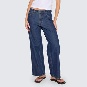 THRILLS Women's Billie Low Rise Baggy Jean - Rinsed Ink