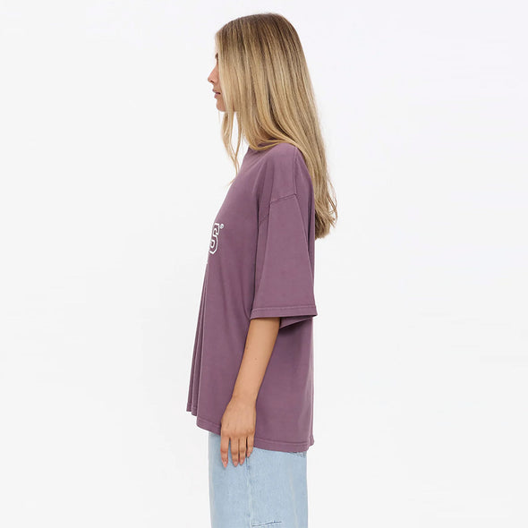 THRILLS Women's Break Point Oversized Tee - Vintage Mauve