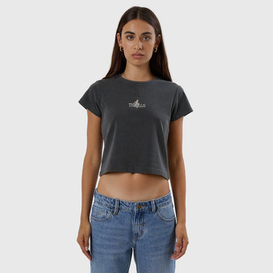 THRILLS Women's In Bloom Mini Tee - Merch Black