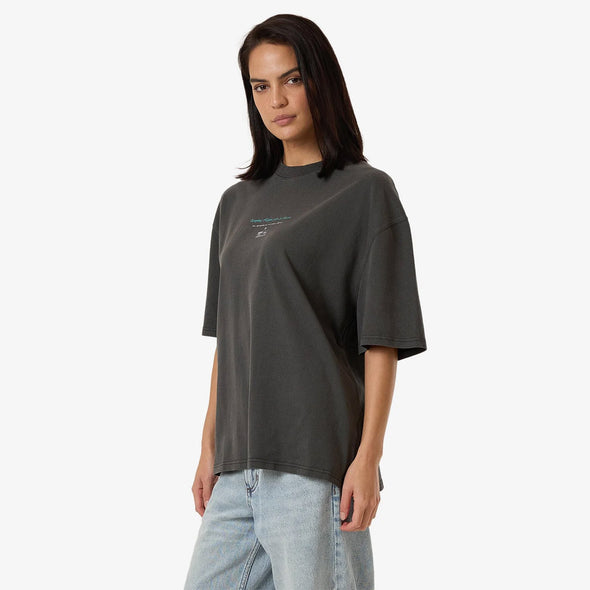 THRILLS Women's Everything Within Reason Oversized Tee - Merch Black