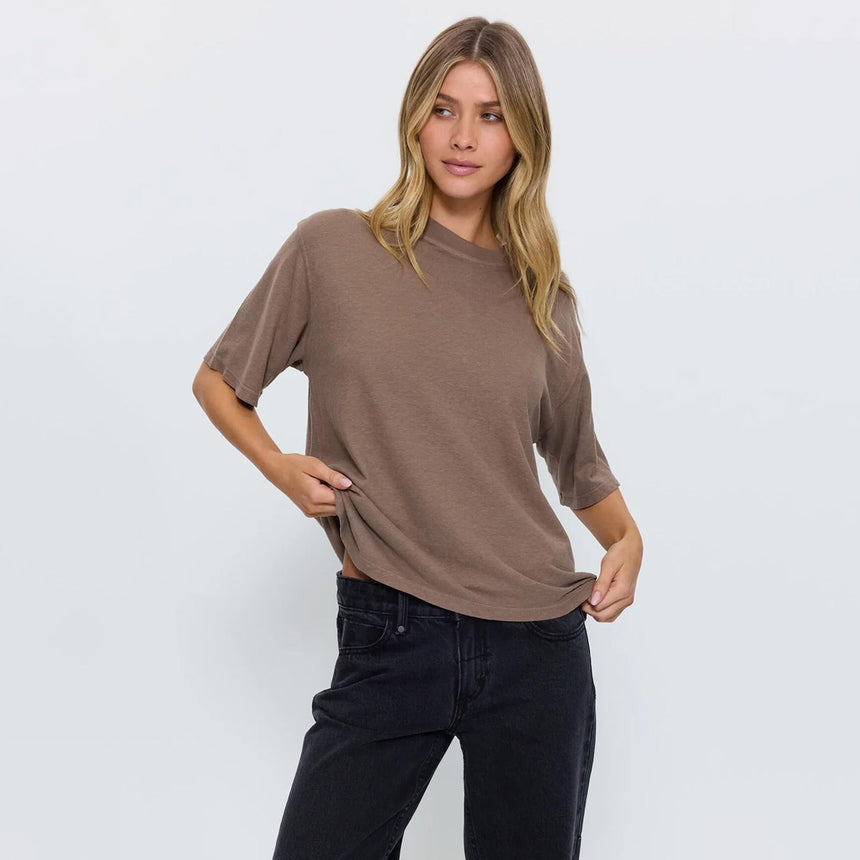 THRILLS Women's Hemp Square Tee - Falcon