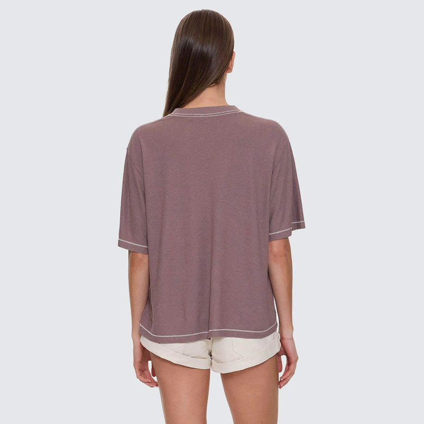 THRILLS Women's Hemp Square Tee - Shroom