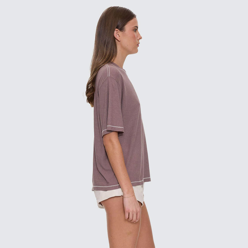 THRILLS Women's Hemp Square Tee - Shroom