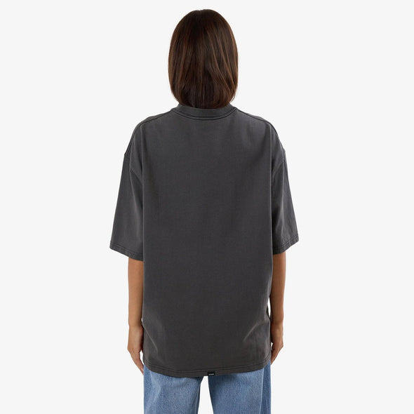 THRILLS Women's High Shine Oversized Tee - Merch Black