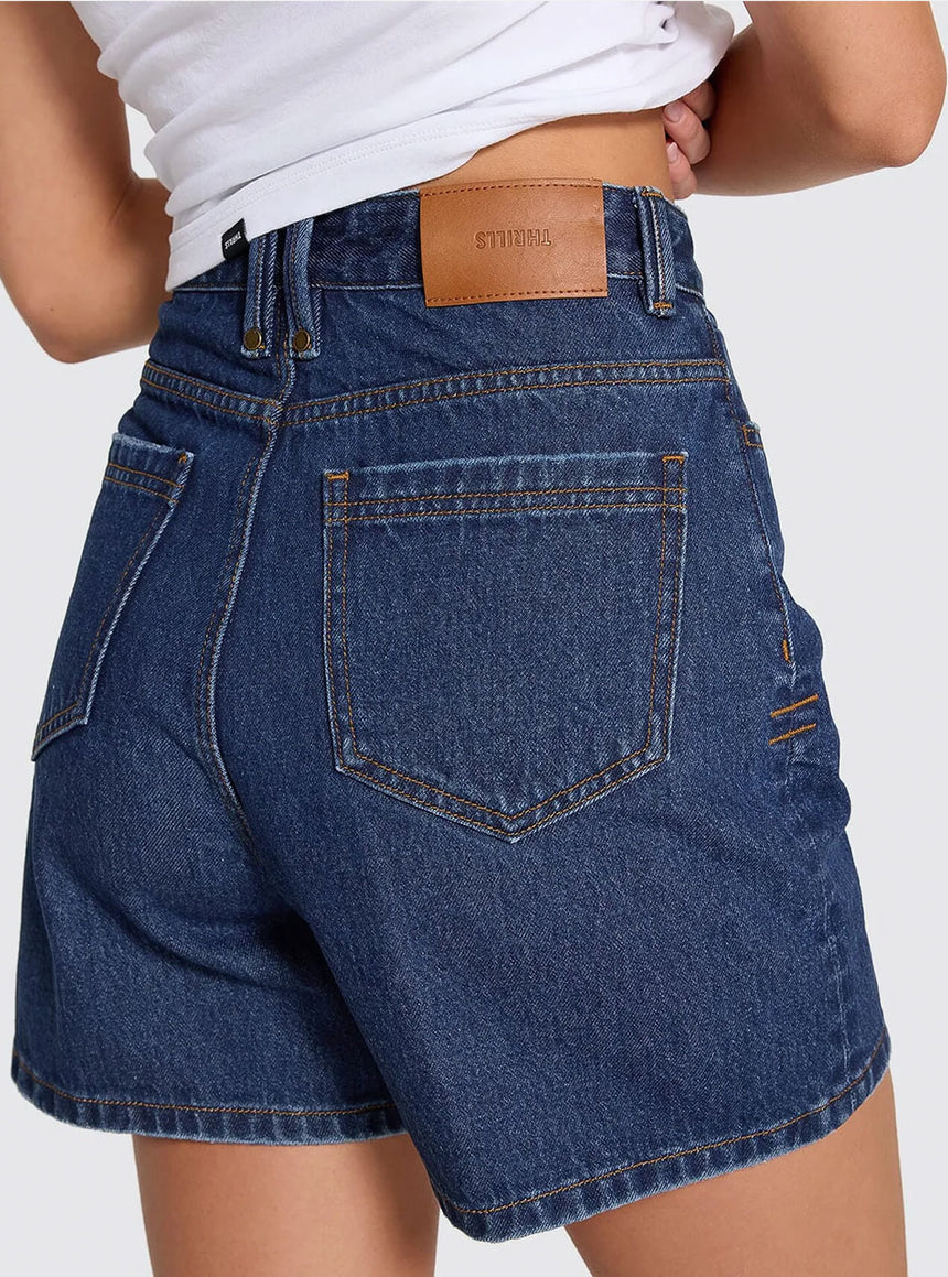 THRILLS Women's Koko High Rise Short - Rinsed Ink