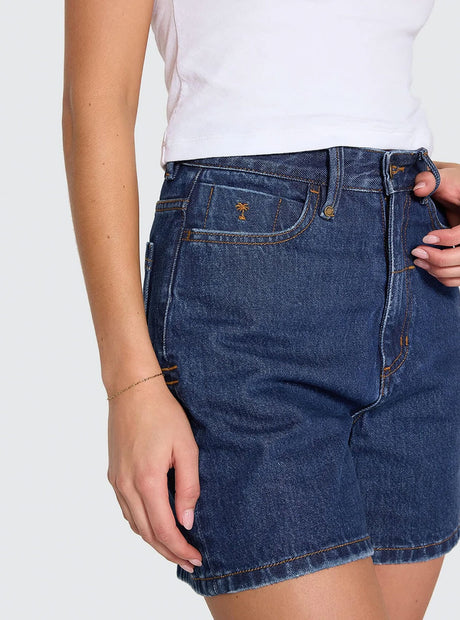 THRILLS Women's Koko High Rise Short - Rinsed Ink
