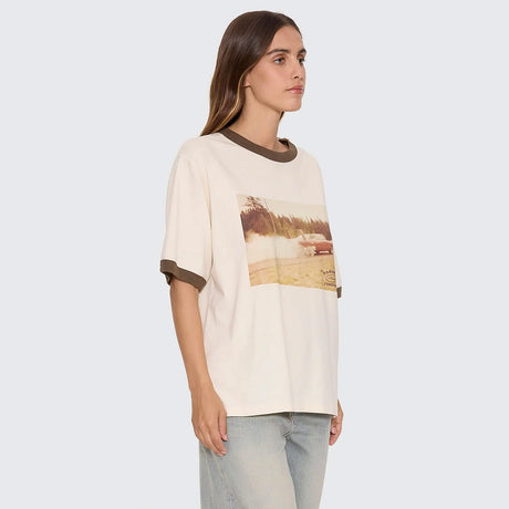 THRILLS Women's Last Stop Box Fit Tee - Heritage White