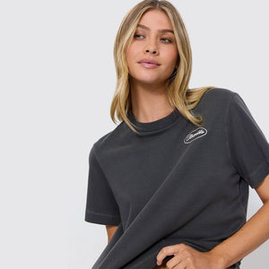 THRILLS Women's Last Stop Essential Tee - Merch Black
