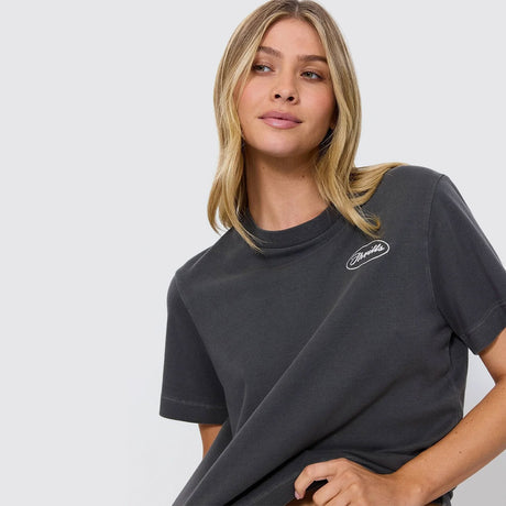 THRILLS Women's Last Stop Essential Tee - Merch Black