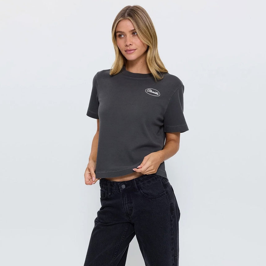 THRILLS Women's Last Stop Essential Tee - Merch Black