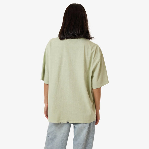 THRILLS Women's Line Up Oversized Tee - Mist Green