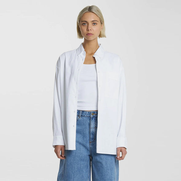 THRILLS Women's Maxwell Oversized Shirt - White
