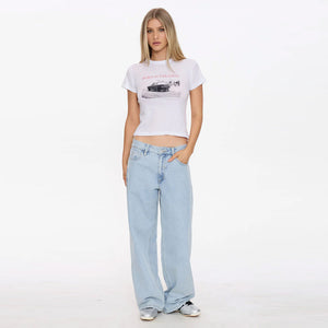 THRILLS Women's Metal & Dust Boy Tee - White
