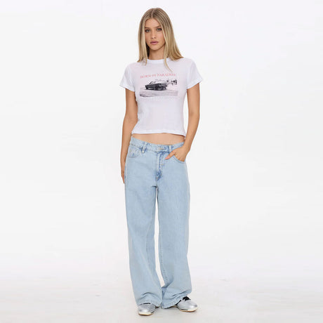 THRILLS Women's Metal & Dust Boy Tee - White