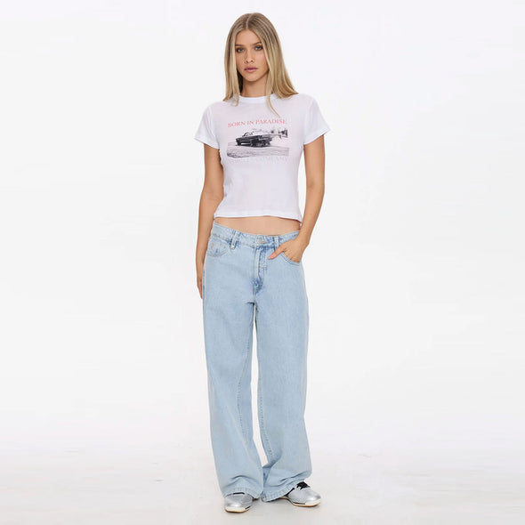 THRILLS Women's Metal & Dust Boy Tee - White