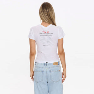 THRILLS Women's Metal & Dust Boy Tee - White