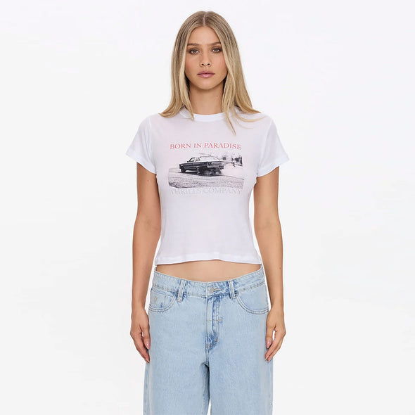 THRILLS Women's Metal & Dust Boy Tee - White