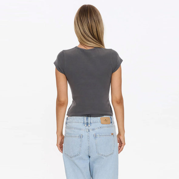 THRILLS Women's Metal Lover Club Tee - Merch Black