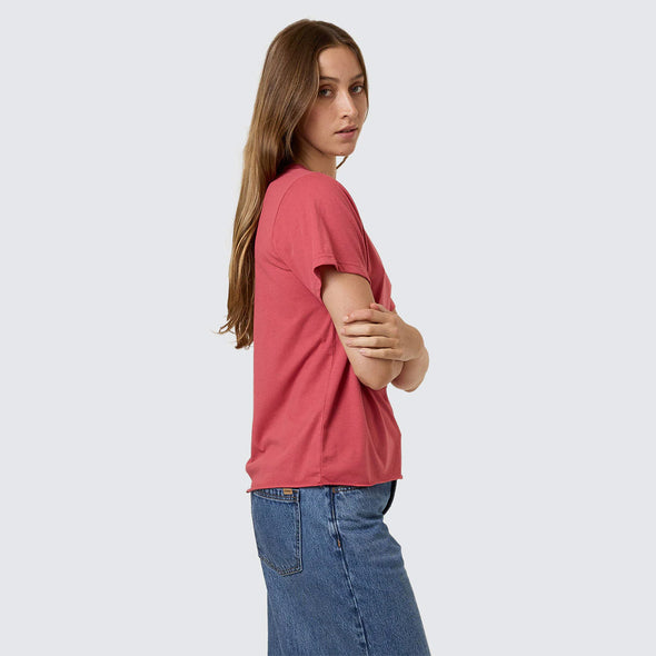 THRILLS Women's Minimal Thrills Mini Tee - Redwood
