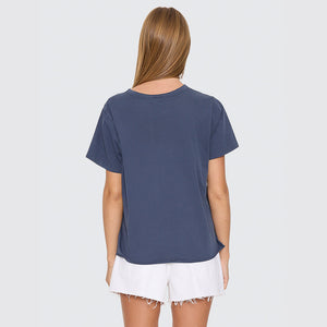 THRILLS Women's Minimal Thrills Relaxed Tee - Heritage Navy